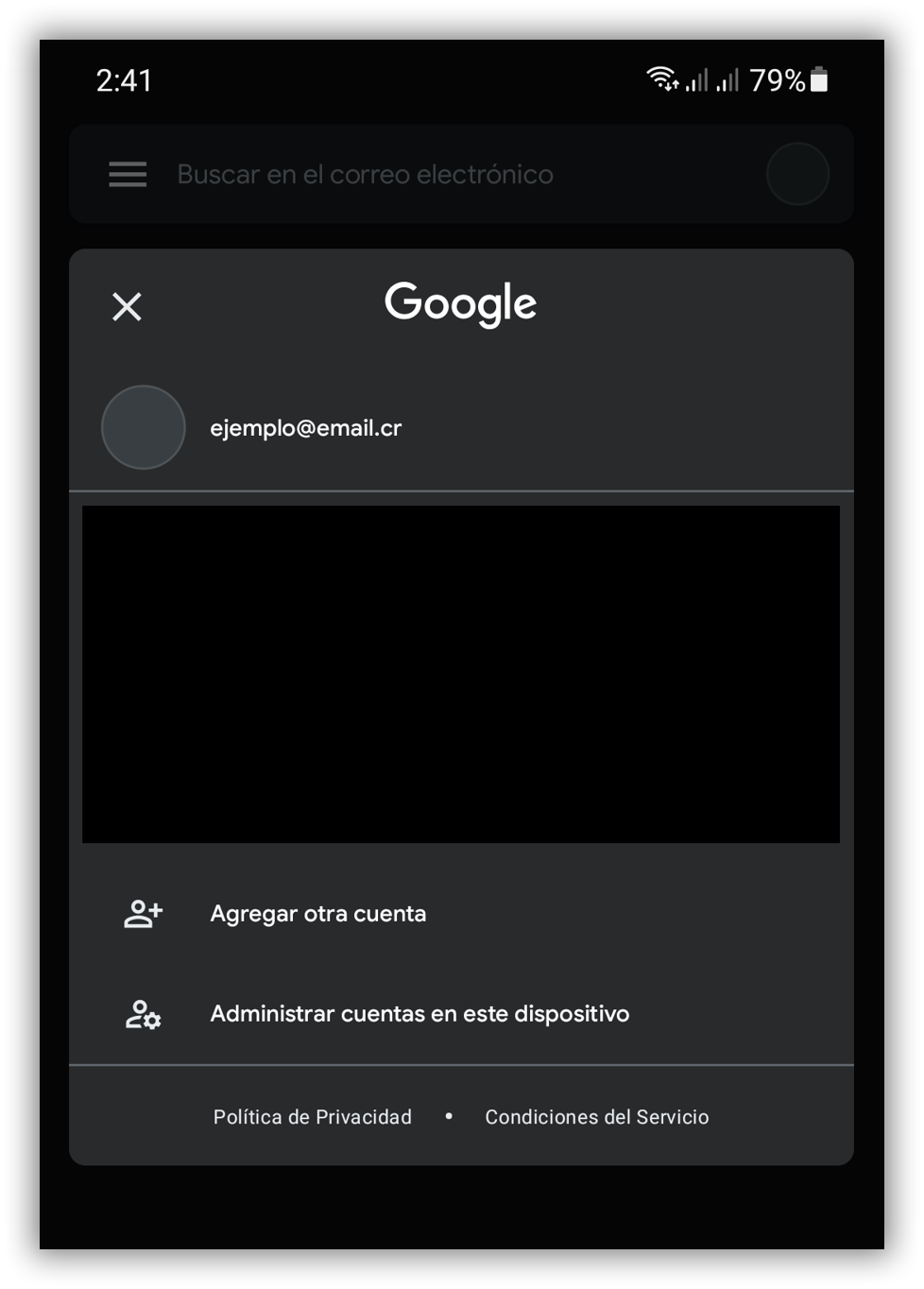 Paso 10 - Bandeja de entrada