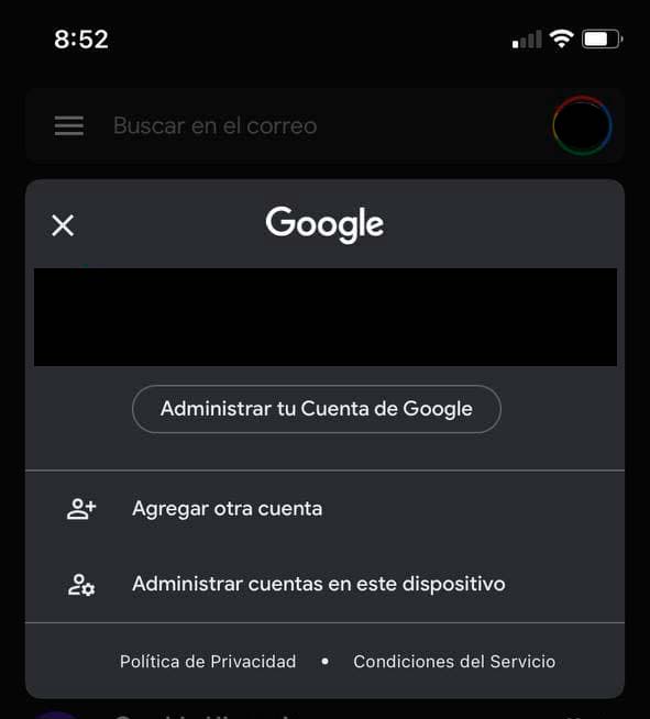 Paso 1 - Iniciar la aplicación Gmail