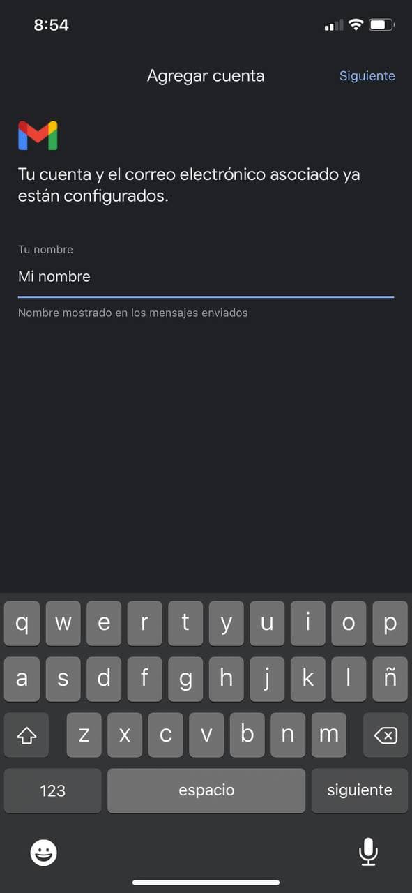 Paso 6 - Configuración del servidor entrante