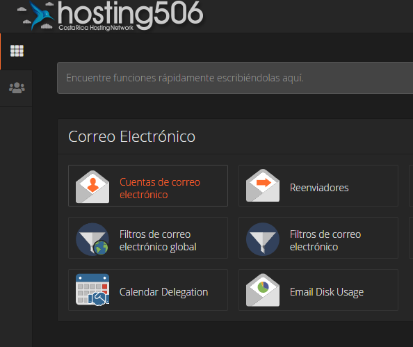 Paso 2 - Encontrar la sección de correo en cPanel